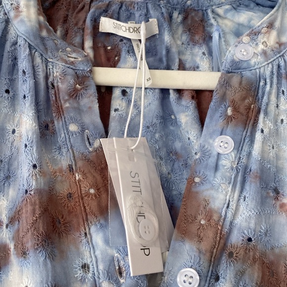 Stitchdrop eyelet tie dye dress - Picture 8 of 14